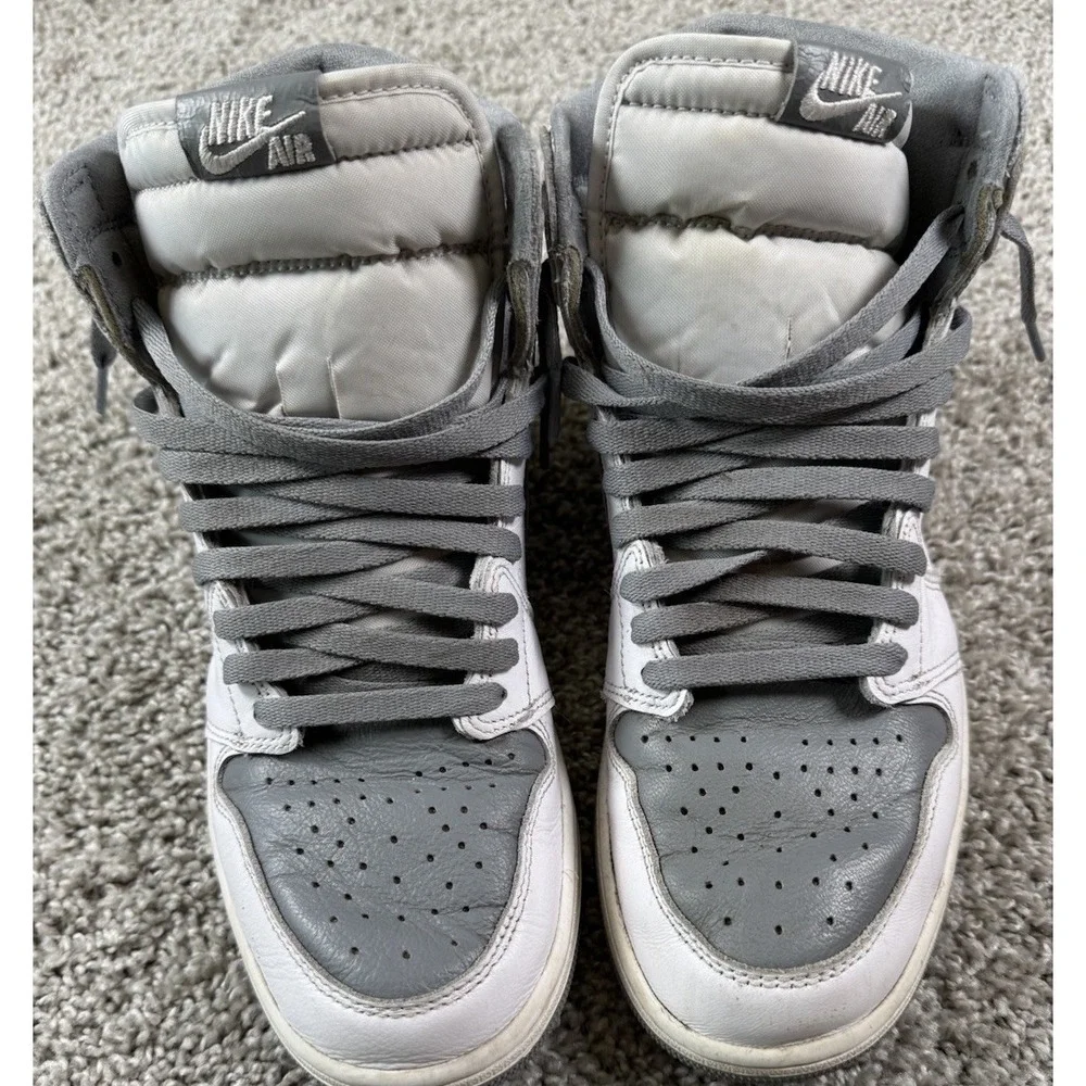 Nike Air Jordan 1 Retro High OG Stealth White‎ 555088-037 Mens Size 10
